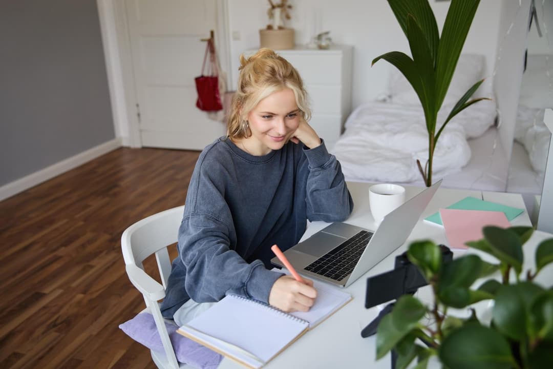 Student preparing for IELTS or TOEFL exam with a SeeGuru tutor