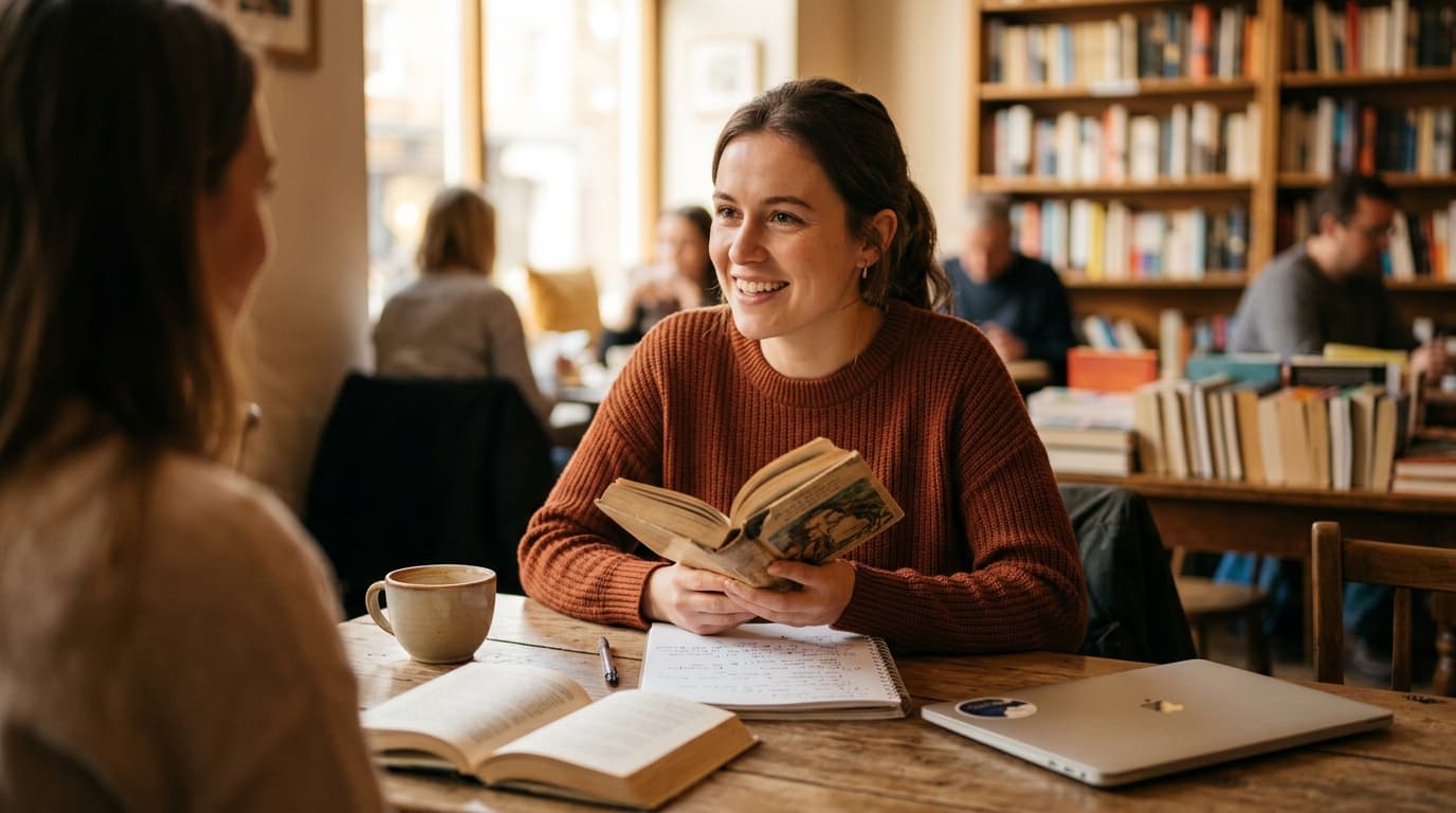 Learn English: 12 Essential Words to Talk About Books